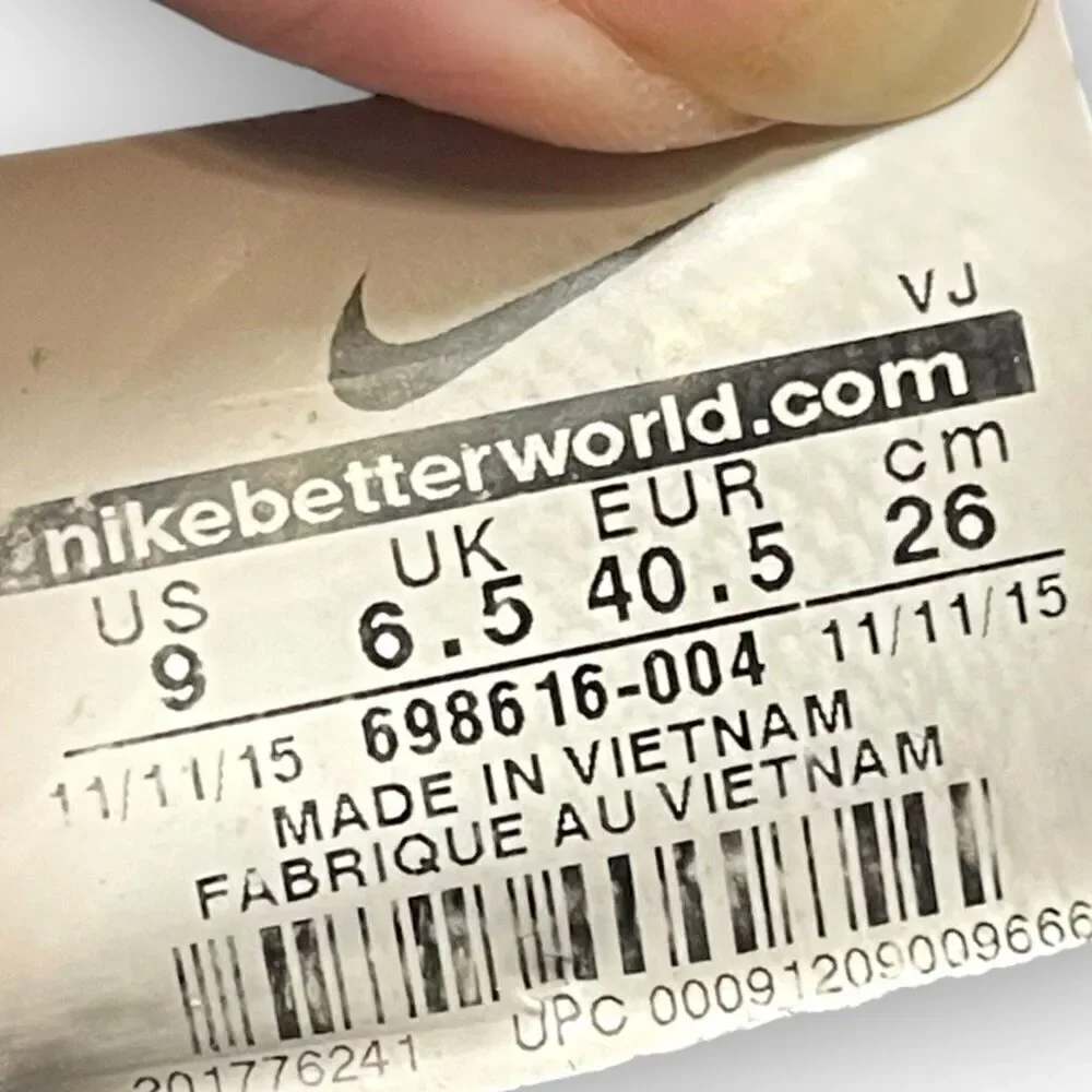 Nike Flyknit Zoom Agility Training Running Shoes 698616-004 Women's Size 9